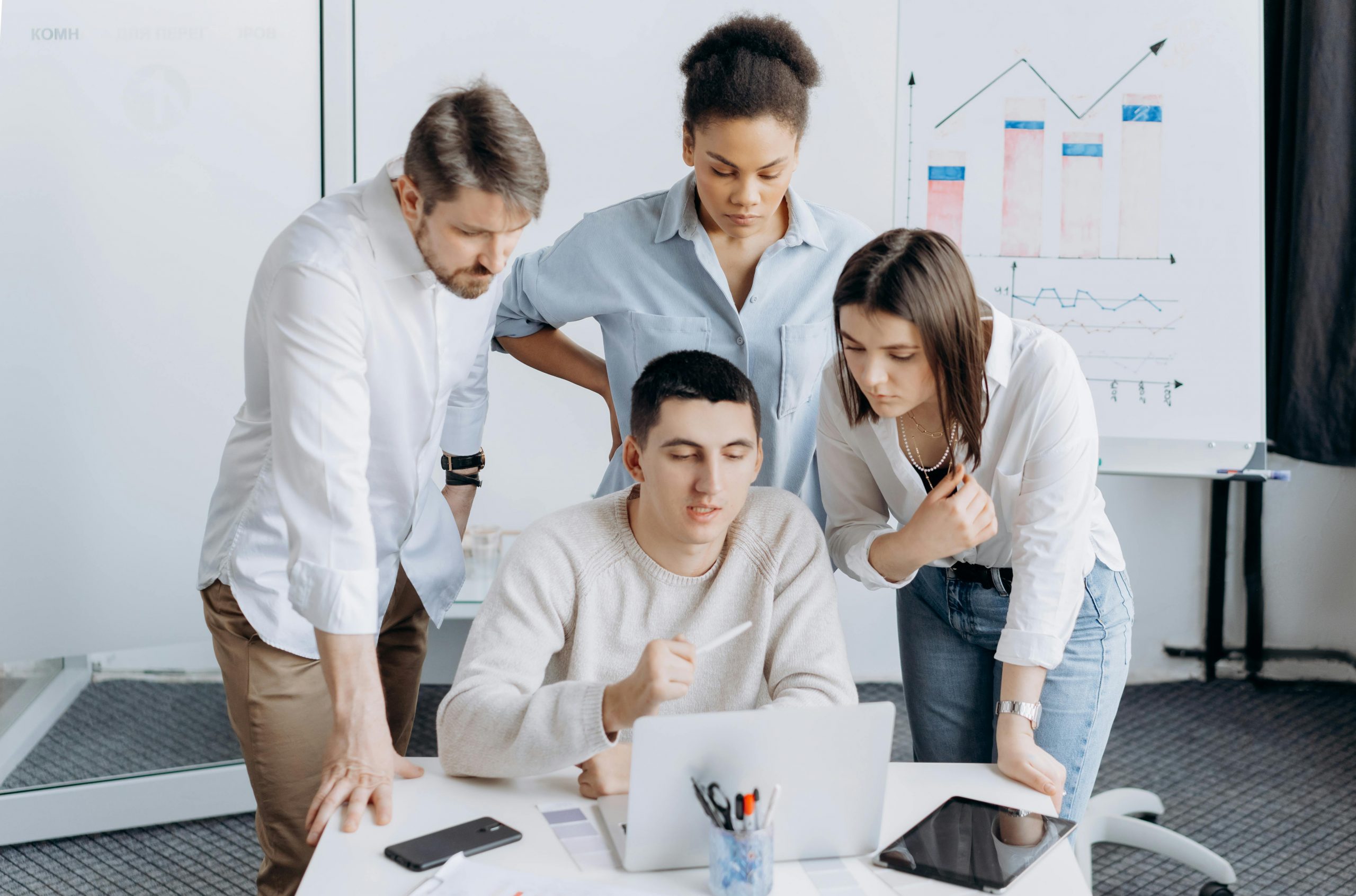 office workers collaborating